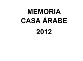 Memorias de 2012