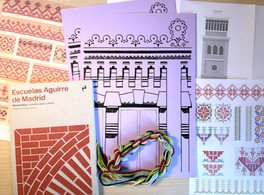 Último taller familiar de bordado en Casa Árabe 