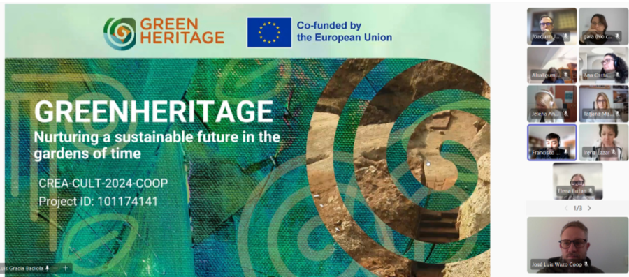 Primer webinar de la Green Heritage Community of Practice