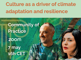 Expertos de Túnez y Serbia dialogan sobre cultura y acción comunitaria frente al cambio climático 