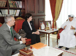 El director general de Casa Árabe se reúne con el Ministro de Cultura qatarí 