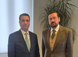 Encuentro entre el embajador de Iraq y el director general de Casa Árabe