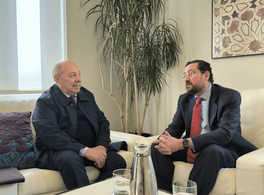 El director general de Casa Árabe recibe al Círculo Intercultural Hispano Árabe (CIHAR)
