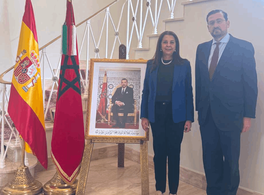 Encuentro con la embajadora de Marruecos 