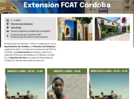 Casa Árabe acoge el "Aperitivo de Cine" del FCAT en Córdoba
