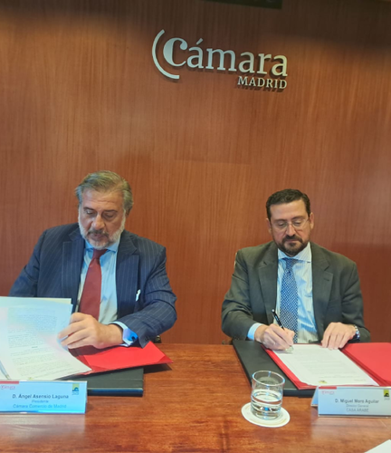 La Cámara de Madrid y Casa Árabe firman un protocolo de entendimiento