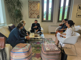 Responsables de Tecniberia visitan Casa Árabe en Madrid