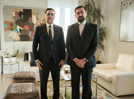 Visita del embajador de Libia a Casa Árabe