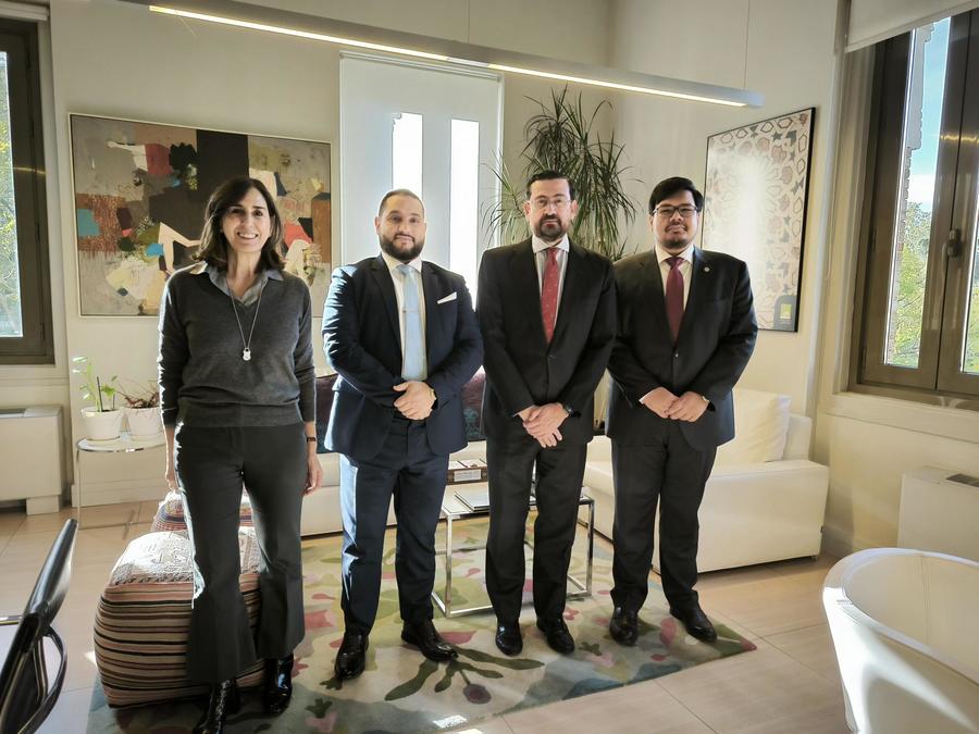 Encuentro con representantes del Centro Islámico de Madrid