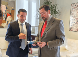 Visita de representantes del gobierno regional del Kurdistán-Iraq 