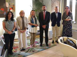 La Asociación Española de Egiptología (AEDE) visita Casa Árabe 