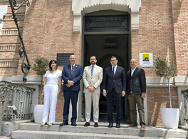 El ministro de Cultura de Libia visita Casa Árabe en Madrid 